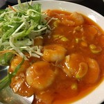 美林華飯店 - エビチリ