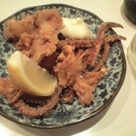 元祖立ち飲み屋 - 20170114　ゲソ唐揚げ180円