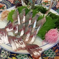 稚加榮 本店 - 関アジ。