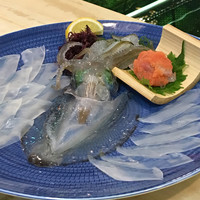 稚加榮 本店 - イカのお刺身。