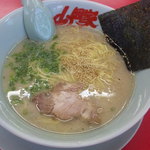 山岡家 - 朝ラーメン（脂多め・味薄め）
