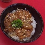 山岡家 - ミニチャーシュー丼