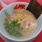 山岡家 - 朝ラーメン（脂普通・味薄め）