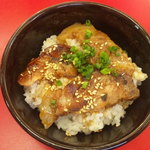山岡家 - ミニチャーシュー丼 