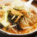 紅い扉の中華や 皆慶 - 辛いラーメン