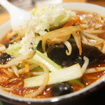 紅い扉の中華や 皆慶 - 辛いラーメン