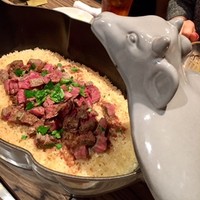 焼肉 ジャンボ はなれ - 特注の牛ご飯