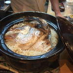 割烹　船生 - 真鯛の土鍋ご飯