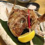 Matoi Zushi - 鯛かぶと塩焼き