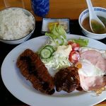 ドライブイン錦 - 錦ランチ８００円