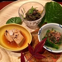 乃木坂 しん - 前菜。どれも丁寧