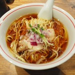 麺尊 RAGE - 淡海地鶏と金華ハム900円