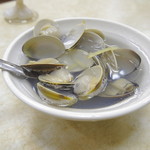 圓環邊蚵仔煎 - 「蛤仔湯」ハマグリスープ