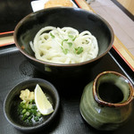 つばめ - ぶっかけうどん小（温）ぶっかけ前