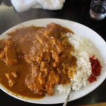 キッチンあべ - 大とりカツカレー