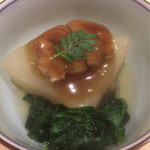 味ひろ - 蛤のウスターソース煮、ふろふき大根