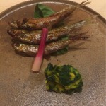 味ひろ - もろこ山椒付け焼