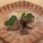 味ひろ - 河豚白子焼き