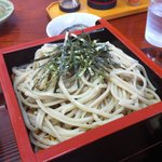 樺山そば - 料理写真:101215 ざるそばアップ
