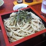 樺山そば - 料理写真:101215 ざるそばアップ