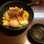 麺喰屋 Senmi - 201701 senmi　★汁なし担々麺（800円）大盛（50円）味玉（クーポン無料）★スープ付きです(^_^)/ 