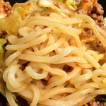 麺喰屋 Senmi - 201701 senmi　★汁なし担々麺（800円）大盛（50円）味玉（クーポン無料）★混ぜ込み前の麺