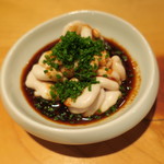 器楽亭 - 白子 チリ酢で