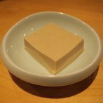 器楽亭 - あん肝豆腐 塩して