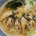 天然だしらーめん 潮の音 - 炙りかき塩そば