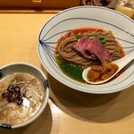 饗 くろ喜 - 「牛白湯つけそば」1200円