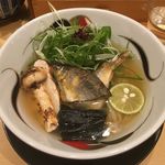 饗 くろ喜 - 「鮎と松茸の塩そば」1600円