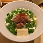 饗 くろ喜 - 季節の限定そば「松坂牛 すじそば」1500円