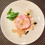 プールトワ - メニューＢ+オプション 1800円 のイタリア産 ウサギのバロンティーヌ