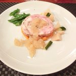 プールトワ - メニューＢ+オプション 1800円 のイタリア産 ウサギのバロンティーヌ