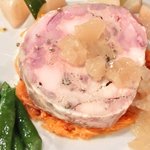 プールトワ - メニューＢ+オプション 1800円 のイタリア産 ウサギのバロンティーヌ