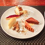 プールトワ - ニューＢ+オプション 1800円 のデザート6種盛り合わせ