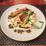 プールトワ - 本日のランチ 1500円 の長崎港直送’イサキ’のポワレ、ブラックオリーブとアンチョビのソース