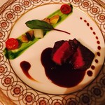 ル シエール - 牛フィレ肉のポワレ 赤ワインソース