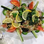 バーン・タム - 白身魚の蒸し物