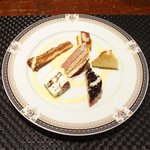 プールトワ - ランチコース 1620円 のデザート6種盛り合わせ