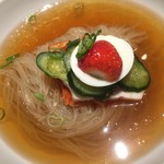 一龍 - 自家製手打ち冷麺（中）（￥890）