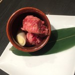 一龍 - 中落ち壺漬けカルビ（￥1290）