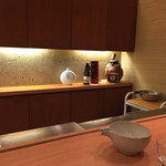 ふじわら - 店内…カウンター部分