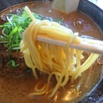 にぼし家 - 麺アップ