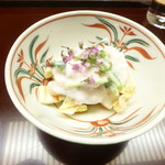 天神橋 青木 - お造り（河豚）