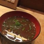 花いち - 【煮物椀】味噌粕汁