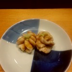 鮨 和さび - タラ白子醤油焼き