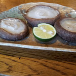 角平 - どんこしいたけ焼き700円