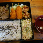 Kafe doru - 2017.01 20食限定の日替わりお弁当(680円)