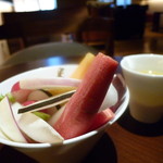 「雅庭」バー - 21:00からは洋食をご用意